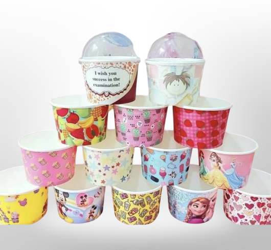 Tô giấy đựng kem