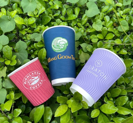 Ly giấy vân sóng
