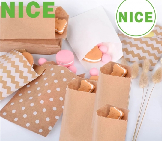 Túi giấy Kraft đáy nhọn