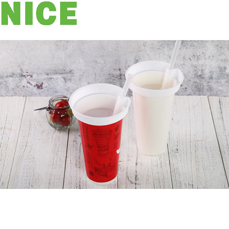 Ly giấy 2 lớp PE chuyên dụng đựng thức uống nóng, lạnh