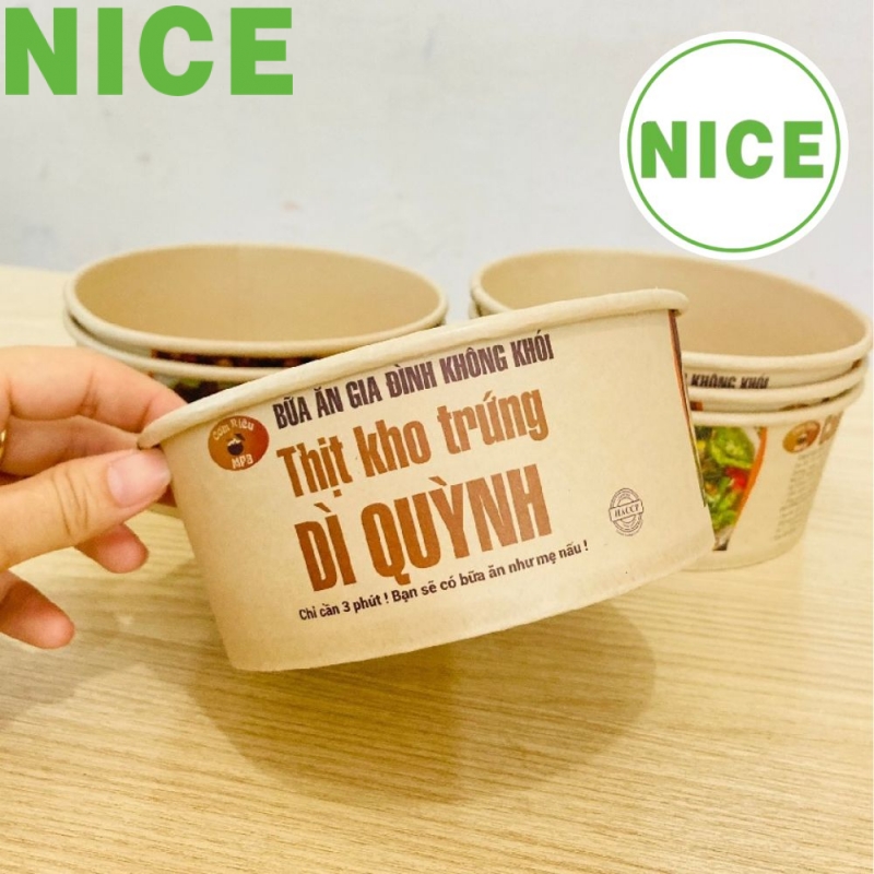 Tô giấy hình tròn
