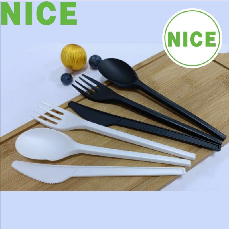Ống hút, muỗng, nĩa, dao PLA 