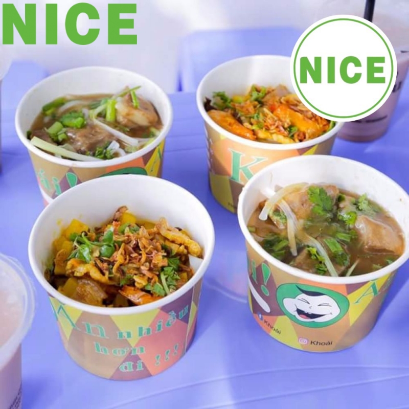 Tô giấy đựng đồ nóng