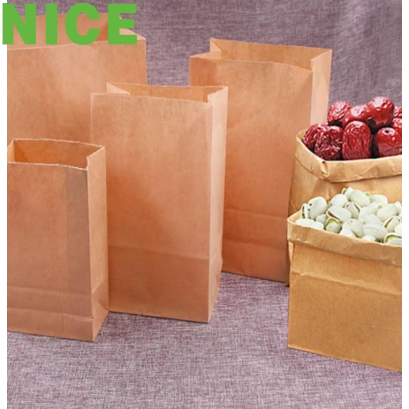Túi giấy Kraft đáy bằng
