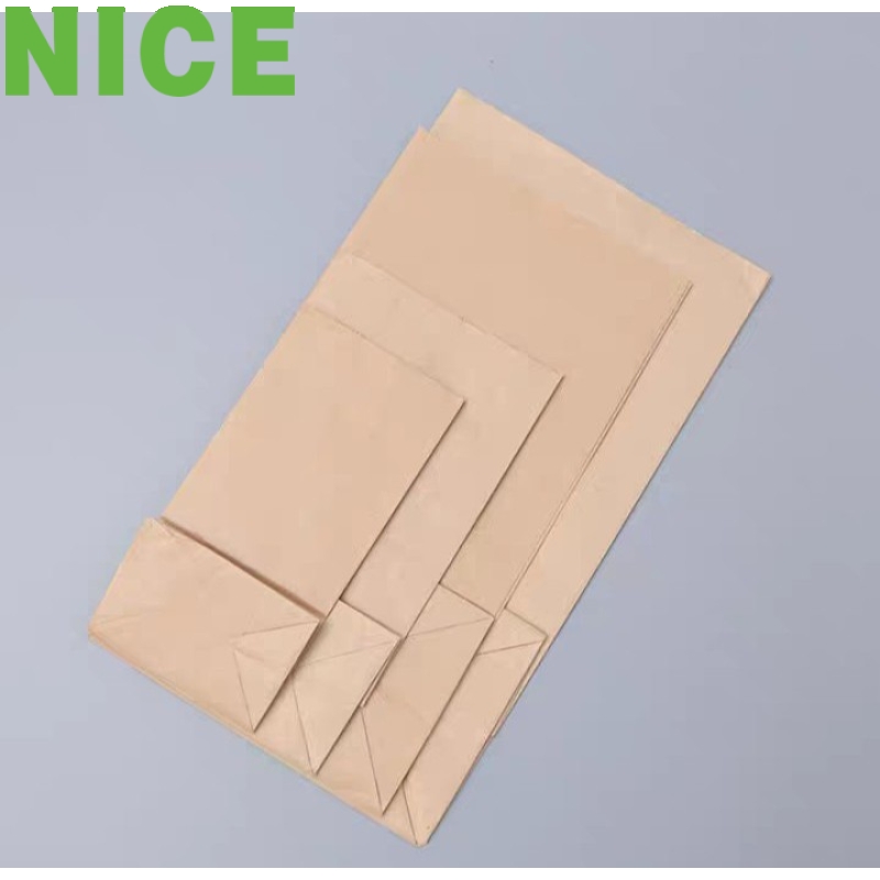 Túi giấy Kraft đáy bằng