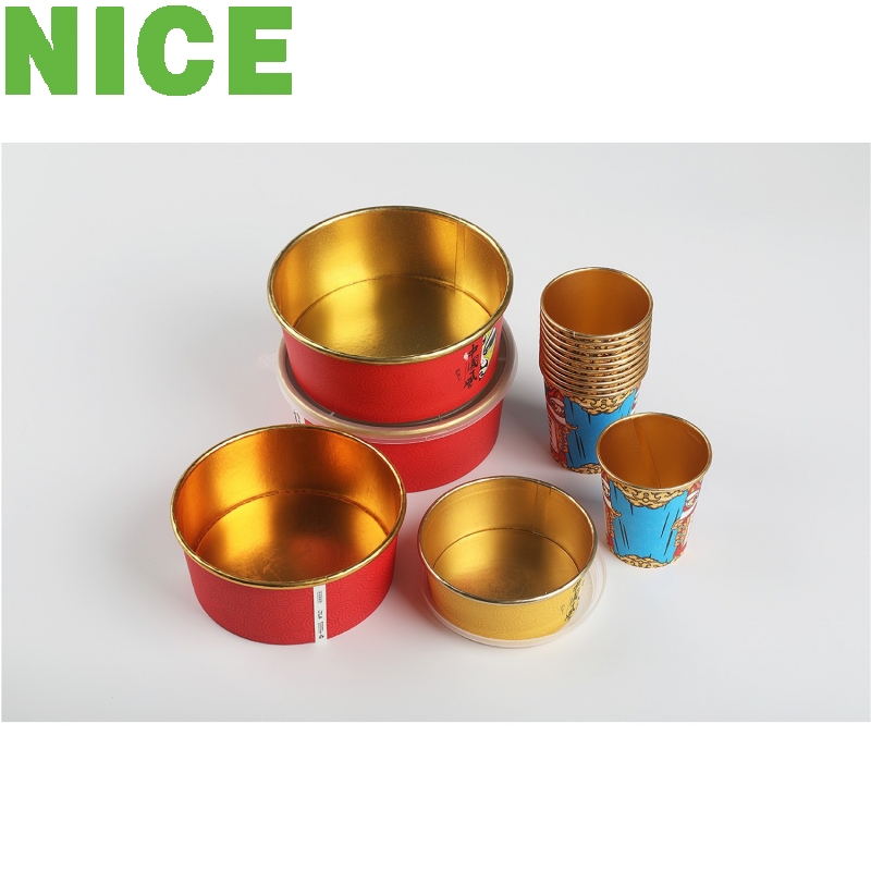Tô giấy, ly giấy tráng bạc