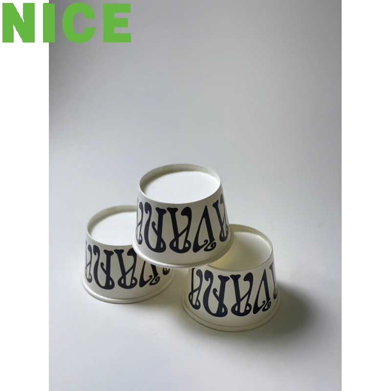 Tô giấy nắp cầu đựng kem