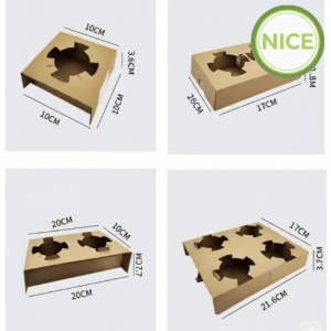 Alternative view of Khay đựng ly bằng carton