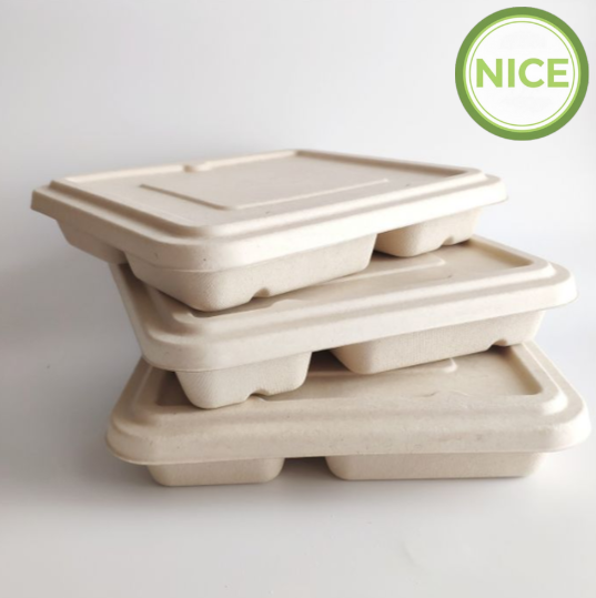 Khay bã mía nhiều ngăn Khay bã mía nhiều ngăn