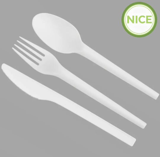 Ống Hút – Muỗng – Nĩa – Dao PLA tự phân hủy Ống Hút – Muỗng – Nĩa – Dao PLA tự phân hủy