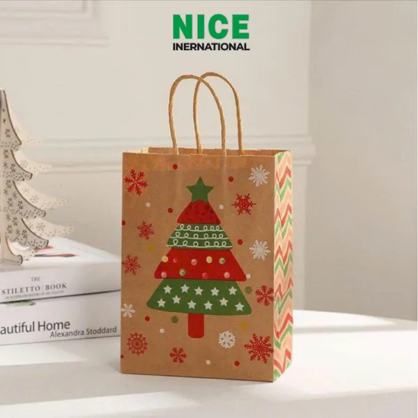 Túi giấy kraft có quai - Ảnh 2