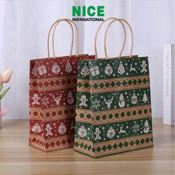 Túi giấy kraft có quai