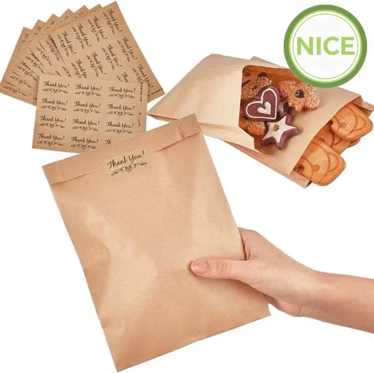 Túi giấy Kraft đáy nhọn Túi giấy Kraft đáy nhọn