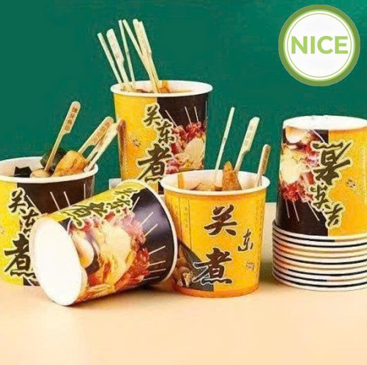 Ly giấy đựng xiên que Ly giấy đựng xiên que