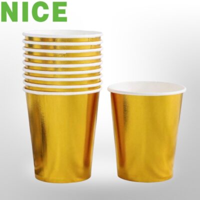 Ly 2 lớp giấy ánh kim đựng cà phê, đồ uống nóng