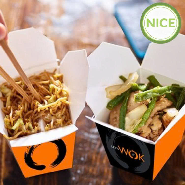 Hộp giấy đựng mì Hộp giấy đựng mì