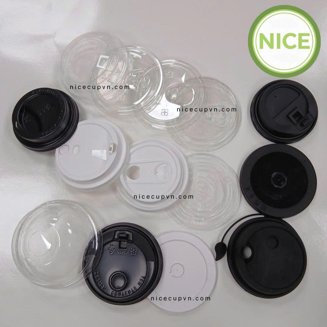 Nắp nhựa cho ly nhựa, ly giấy Nắp nhựa cho ly nhựa, ly giấy