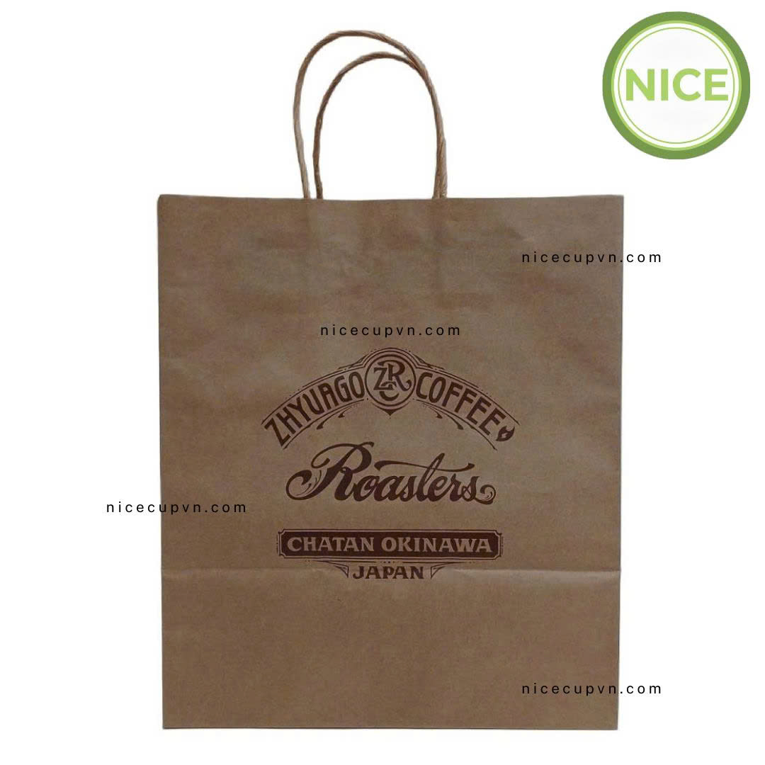 Túi giấy kraft có quai Túi giấy kraft có quai