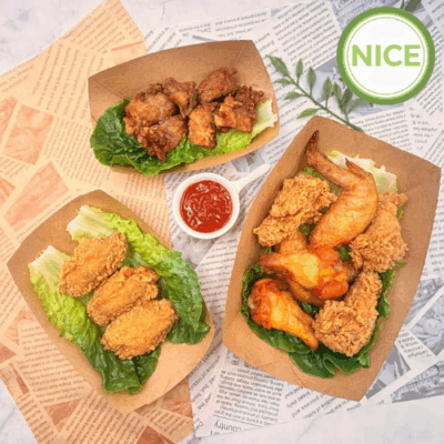 Hộp thuyền – Hộp nhỏ đựng gà rán