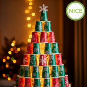 Hướng Dẫn Cách Làm Cây Thông Noel Bằng Ly Giấy Đơn Giản Tại Nhà