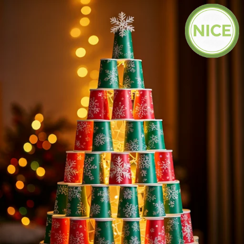 Hướng Dẫn Cách Làm Cây Thông Noel Bằng Ly Giấy Đơn Giản Tại Nhà