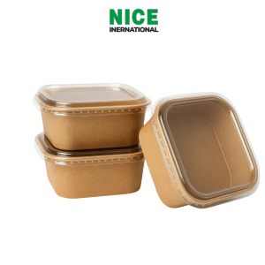 Hộp giấy kraft hình vuông