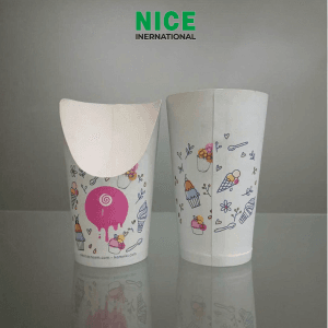 Alternative view of Ly giấy đựng khoai tây chiên