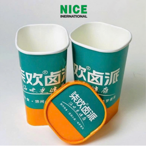 Alternative view of Ly giấy vuông