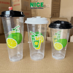 Alternative view of Ly nhựa PP đáy bằng-đáy bầu