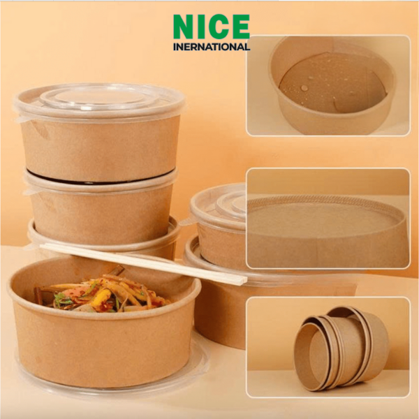 Tô giấy Kraft tròn