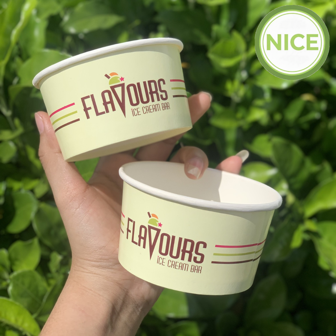 Tô giấy đựng kem Tô giấy đựng kem