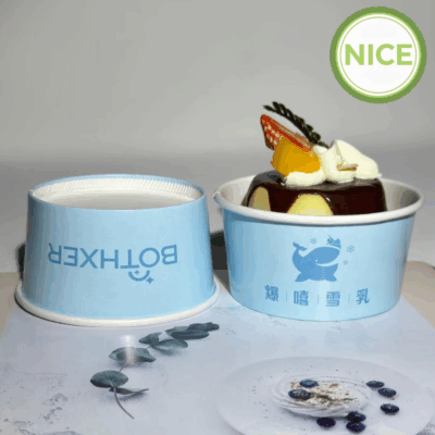 Tô giấy đựng kem Tô giấy đựng kem