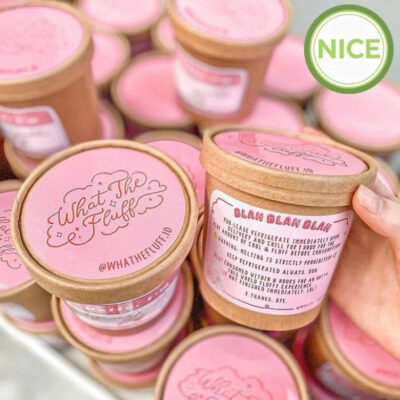 Tô kem nắp giấy