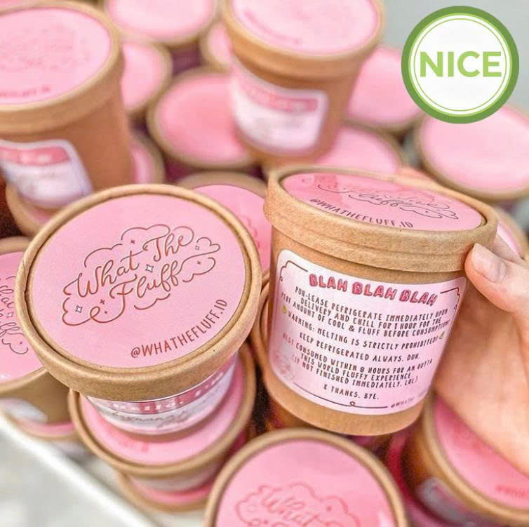 Tô kem nắp giấy Tô kem nắp giấy