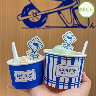 Tô giấy đựng kem Tô giấy đựng kem