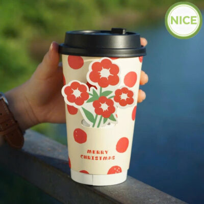 Ly giấy 2 lớp kèm Sticker Ly giấy 2 lớp kèm Sticker