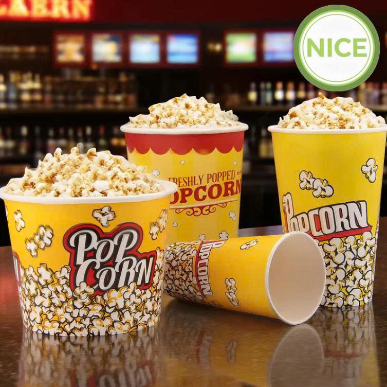 Xô giấy bỏng ngô