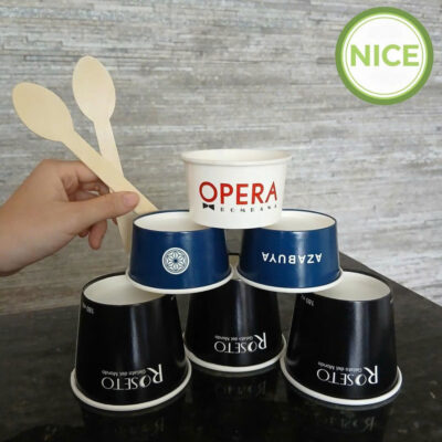 Tô giấy đựng kem Tô giấy đựng kem