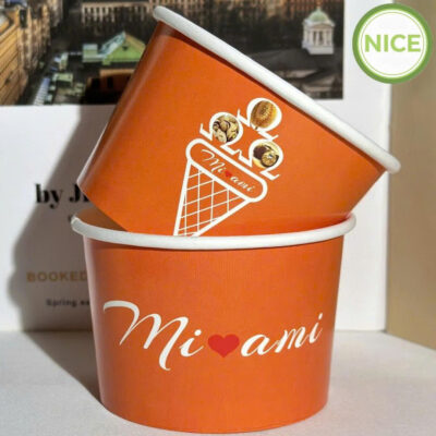 Tô giấy đựng kem Tô giấy đựng kem