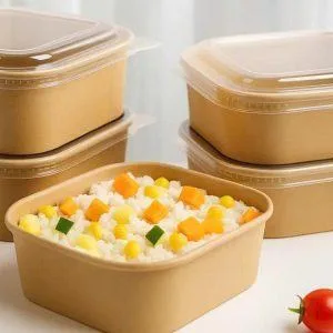 Alternative view of Hộp giấy kraft hình vuông