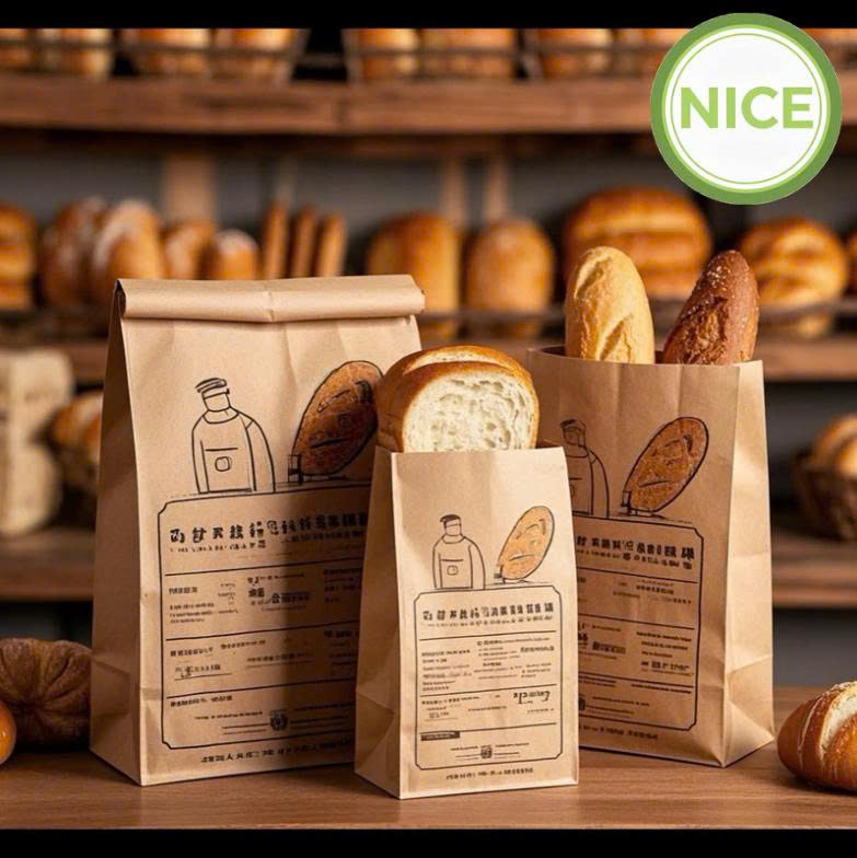 Túi giấy kraft đáy bằng không quai Túi giấy kraft đáy bằng không quai