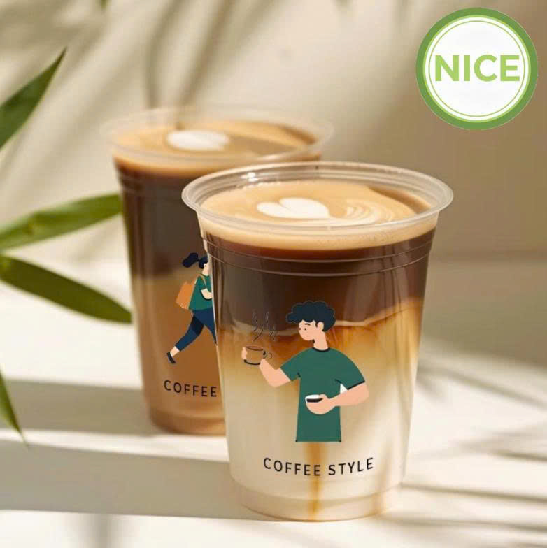 Ly nhựa PET đáy bằng đáy bầu Ly nhựa PET đáy bằng đáy bầu