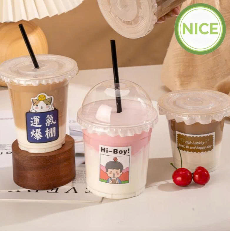 Ly nhựa PET đáy bằng đáy bầu Ly nhựa PET đáy bằng đáy bầu