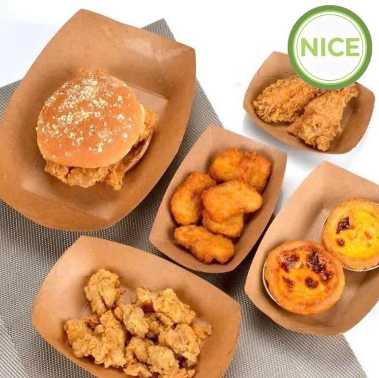 Hộp thuyền – Hộp nhỏ đựng gà rán Hộp thuyền – Hộp nhỏ đựng gà rán