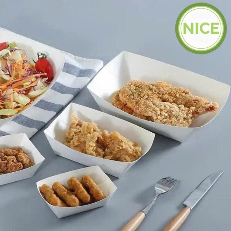 Hộp thuyền – Hộp nhỏ đựng gà rán Hộp thuyền – Hộp nhỏ đựng gà rán