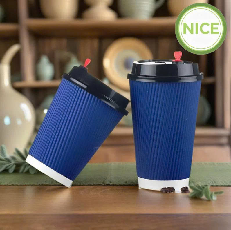 Ly giấy gợn sóng Ly giấy gợn sóng