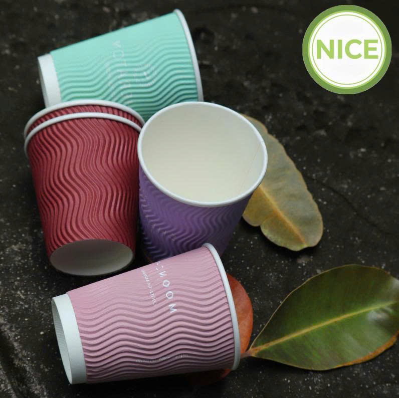 Ly giấy gợn sóng Ly giấy gợn sóng