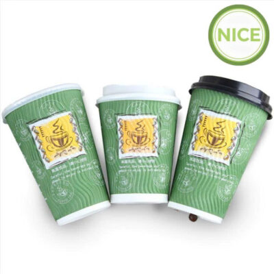 Ly giấy gợn sóng