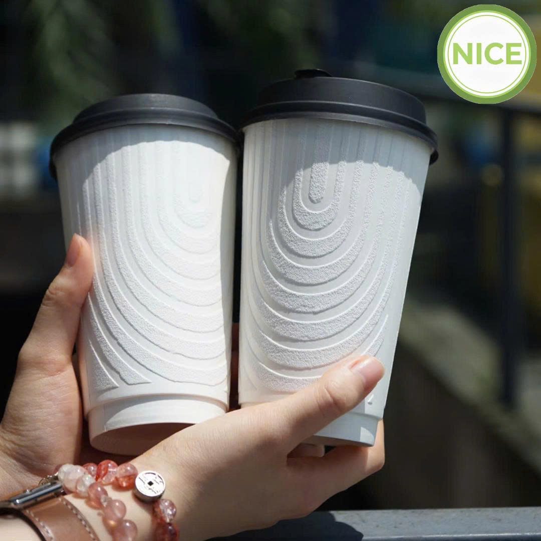 Ly giấy ép nhung Ly giấy ép nhung