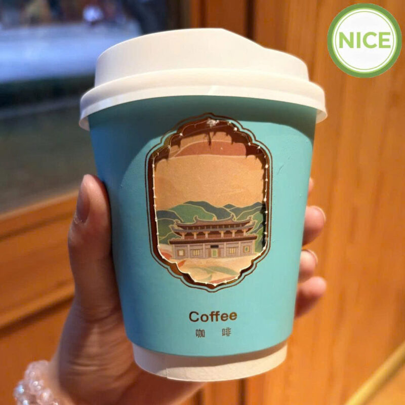 Gợi ý một số ý tưởng thiết kế cực hút cho ly giấy xoay